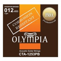 OLYMPIA CTA1253 | Cuerdas para Guitarra Acústica Calibres 12-53